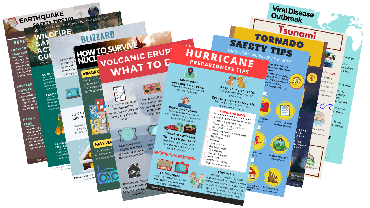 10 Natural Disaster Guides